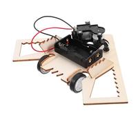 Hohopeti Kit Scientifique Éducatif DIY Robot Évitant Les Obstacles Stem pour Montage et Matériel Pédagogique pour Expériences Pratiques et Développement Créatif