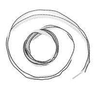 Hohopeti Lacets Plats pour Chaussures de Sport 4 Paires 08 CM X 120 CM Lacets Noirs et Blancs Bicolores de Baskets pour Adultes et Garçon et Filles pour Sport et Mode