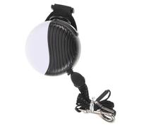 Hohopeti Laisse Rétractable pour Chien Moyen 3 M Poignée Poignet Corde Extensible Automatique en ABS Blanc Laisse de Traction Solide pour Promenade et Liberté de Mouvement des Chiens