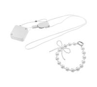 Hohopeti Laisse Rétractable pour Perroquet avec Harnais Réglable et Anneau de Patte, Corde Anti-Morsure en Fil Métallique, Système Anti-Fugue pour Entraînement au Vol Extérieur, Légère