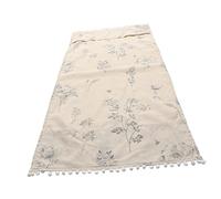 Hohopeti Lave-linge Séchant Réfrigérateur Four Appareil De Cuisine Motif Floral Esquissé 55 X 130 Cm