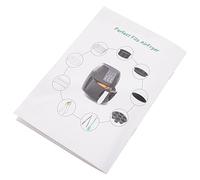 Hohopeti Livre de Recettes pour Friteuse à Air Accessoires Pratiques en Papier Portable, pour Cuisiner Facilement et Sainement la Maison