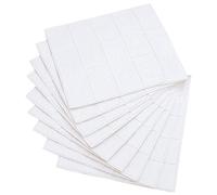 Hohopeti Lot de 10 Stickers Muraux 3D Effet Brique, Autocollants Adhésifs en Mousse Xpe Blanche, Dimensions 35X38,5 CM, Décoration Murale Autocollante pour Murs Lisses, Facile à Poser et