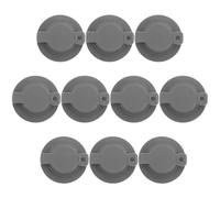 Hohopeti Lot de 10 Valves d'air en TPU pour Matelas Pneumatique et Oreiller de Voyage Bouchons Étanches Anti-Fuite, Accessoires de Réparation Rapides et Compacts pour Camping et