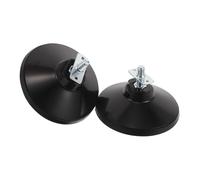 Hohopeti Lot De 2 Bagues De -Foot Niveleurs De Table Niveleurs De Pieds De -Foot Coussinets De Pieds De Table Réglables Réglables pour Meubles