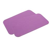 Hohopeti Lot de 2 Coussins de Genoux de Jardinage en TPE Violet 34 X 17 X 06 CM Tapis Imperméables Antidérapants et Épais pour Genouillères de Travail Protection Confortable pour