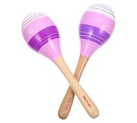 Hohopeti Lot de 2 Jouets Marteaux à Sable Éducatifs et Musicaux pour Garçon et Filles Instrument de Musique Créatif en Plastique Coloré Violet Cognitif Stimulant la Coordination