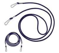 Hohopeti Lot de 2 Lanières Anti-Perte pour Moufles d'Garçon et Filles en Nylon Cordon Réglable Bleu Marine Sangle Multifonction pour Ski Randonnée et Activités Extérieures Taille