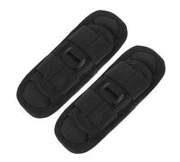 Hohopeti Lot de 2 Pochettes Tactiques pour Lampe Torche en Nylon Résistant, Étui Noir avec Clip Ceinture 14,5 X 5,5 Cm, Imperméable et Anti-poussière, Support Portable pour