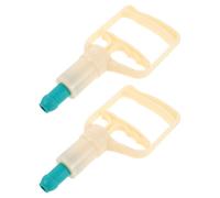 Hohopeti Lot de 2 Pompes à Traire Manuelles pour Chèvres Accessoires de Traite Portables Compatibles Pièces Détachées Solide pour Collecte de Lait en Élevage Pastoral