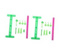 Hohopeti Lot de 2 Sets de Anémomètres à Monter Soi-même en Plastique Solide, Scientifique Éducatif pour Garçon et Filles, Dispositif Expérimental de Mesure du Vent, Kit Scientifique