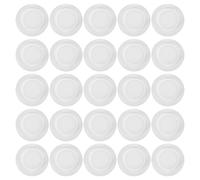 Hohopeti Lot de 20 Chapeaux Hauts-De-Forme Faits Main Mini Chapeaux Hauts-De-Forme Bonhomme De Neige Artisanaux À Faire Soi-Même