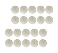 Hohopeti Lot de 20 Coussinets d'Allaitement en Coton Triple Couche Lavables, Respirants et Profilés 10X10 CM, pour Maman Allaitante Quotidien