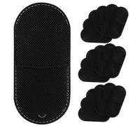 Hohopeti Lot de 24 Cache-Œil Noir Grand Format en Tissu Non Tissé Souple Réutilisable et Léger pour Lunettes L’Amblyopie Adapté Garçon et Filles Adultes Usage Quotidien