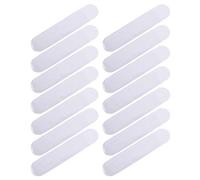 Hohopeti Lot de 25 Pochettes Transparentes en Plastique Dépoli pour Stylo Individuel, Étuis de Protection Souples et Résistants, Trousse à Crayons Simple pour Rangement et Organisation