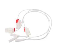 Hohopeti Lot de 3 Capteurs de Température à Thermistance 5k pour Réfrigérateur et Congélateur, Accessoires de Remplacement pour Armoire Réfrigérée, Compatible Surveillance et