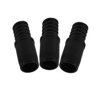 Hohopeti Lot de 3 Embouts Filetés en Plastique pour Manche à Balai 22 MM Connecteurs de Tige Filetée Légers et Antidérapants Adaptateurs de Rallonge Compatibles Balai et Serpillière pour