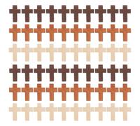 Hohopeti Lot De 300 Pendentifs Croix Vintage Bijoux Breloques Croix Mini Pendentifs Décoratives Perles Figurine Sculpture Figure De La