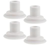 Hohopeti Lot de 4 joints de tête de brosse à dents compatibles avec les brosses à dents électriques séries HX6/HX9 - Joint d'étanchéité en silicone étanche - Pièces de rechange