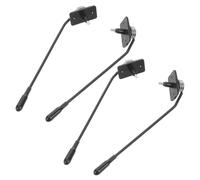 Hohopeti Lot de 4 Pinces à Partitions en Acier Manganèse pour Pupitre de Piano Clips Élastiques de Maintien de Pages pour Partitions, Livres de Recettes, Pupitres de Musique et