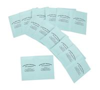 Hohopeti Lot De 50 De Nettoyage Pour Cire Pour Cire Élimine Résidus Huile De Cirage Soins Après-Épilation Lingettes De Finition Liquide Bleu Ciel