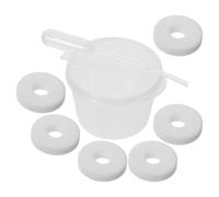 Hohopeti Lot de 6 Recharges Coussinets Diffuseur D’Arôme Voiture Feutre PE sans Parfum Diamètre 20 MM Compatibles Clips Ventilation Auto Recharge pour Aromathérapie et Désodorisant