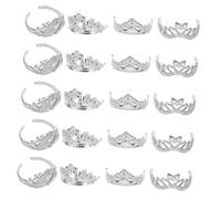Hohopeti Lot de 80 Couronnes Miniatures pour Poupées Accessoires pour Diadèmes Jouets pour Maison De Poupée Couronnes Accessoires pour Reine