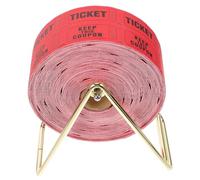 Hohopeti Lot de Tickets de Tombola avec Support Robuste Distributeur Pratique pour Événements Carnavals Fêtes et Centres Activités