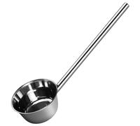 Hohopeti Louche à Eau Longue en Acier Inoxydable Épais 58 Cm, Cuillère à Soupe Multifonction Cuisine et Jardinage, Manche Ergonomique Antidérapant, Ustensile Solide pour Arroser et Servir