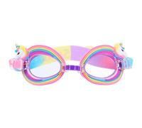 Hohopeti Lunettes de Natation UV Anti-buée pour Garçon et Filles en Silicone, Forme Licorne Adorable Faciles à Porter Natation