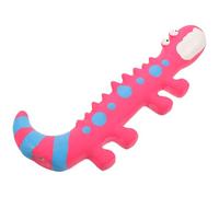 Hohopeti Mâcher pour Chien en Latex Forme Lézard, Interactif Solide Qui Favorise Une Mastication Saine Dents et Gencives en Santé