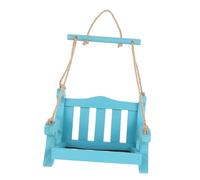 Hohopeti Mangeoire à Oiseaux Extérieure Bois Suspendue Décor Jardin Multifonction Surface Facile à Nettoyer et Pratique Cadeau pour Amateurs Oiseaux