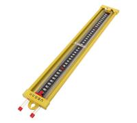 Hohopeti Manomètre Différentiel Compact avec Colonne Eau Mesure Précise pour Test Gaz Naturel et Diagnostic Cvc