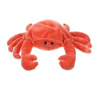 Hohopeti Marionnette Main Crabe Peluche Douce Interactif Garçon Fille Éducatif pour Raconter Histoires et Jeux Parent-garçon Fille