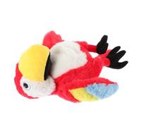 Hohopeti Marionnette Perroquet Peluche Douce Marionnette Main Interactive Coton PP Éducatif Parent-garçon Fille pour Récits et Jeux de Rôle