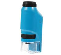 Hohopeti Microscope Portable Biologique pour Garçon Fille Outil Éducatif Scientifique Loupe Observation Biologique Kit Expérimental Scolaire Compact pour Apprentissage Scientifique des