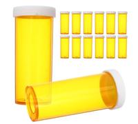 Hohopeti Mini bouteille 25 paquets en plastique haute précision pour rangement de compléments en de voyage ou à dos 6.7 x 2.8 x 2.8 cm