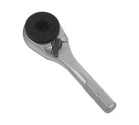 Hohopeti Mini Clé à Cliquet Réversible Compacte en Acier Haute Dureté Clé à Douille Coudée Plate Outil Manuel Portable pour Bricolage Automobile et Réparations à Domicile