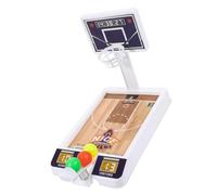 Hohopeti Mini Jeu de Basket Bureau pour Garçon Fille Interactif Portable Plastique Installation Facile Adapté Intérieur Extérieur Cadeau Anniversaire Fille Garçon Couleur Couleur Aléatoire