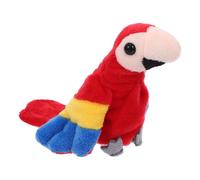 Hohopeti Mini Marionnette à Doigt Perroquet en Peluche Douce, Éducatif pour Garçon et Filles, Marionnette Flexible pour Raconter des Histoires, Accessoire Ludique pour Maison et École