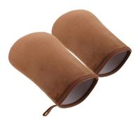 Hohopeti Mitaines Application Autobronzant Tissu Doux avec Outil pour Huile Mitaines Anti-UV Confortables et Réutilisables pour Corps et Visage Alternative Sûre Bronzing Solaire