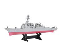 Hohopeti Modèle de Bateau de Combat Militaire pour Garçons Décoration Chambre Garçon Fille Créatif Plastique Maquette Vaisseau de Guerre Réaliste pour Jeu et Collection