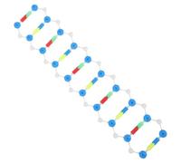 Hohopeti Modèle Double Hélice Auto-assemblant Instrument Pédagogique Scientifique pour Étudiants Outil Enseignement Biologie et Chimie Aide Visuelle pour Cours à et