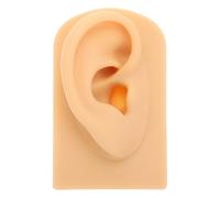 Hohopeti Modèle Oreille Silicone pour Pratique de Piercing et Formation Médicale Oreille Humaine Droite Silicone Réaliste pour Étudiants et Professionnels