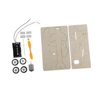 Hohopeti Modèle Réduit Avion Bois DIY pour Garçon Fille Éducatif Simulant Un Planeur Kit Créatif Manuel pour Développement des Capacités Motrices et Coordination