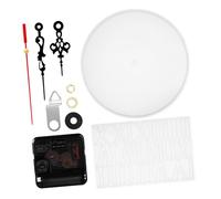 Hohopeti Moule Horloge Silicone pour Résine Kit de Fabrication DIY avec Chiffres Romains et Mécanisme Moule Rond Sans Chiffres Petit Format pour Décoration et Artisanaux