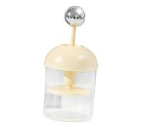 Hohopeti Mousseur Manuel de Lavage du Visage Taille Compacte en Plastique Orange pour Soins Peau, Fabricant de Mousse Nettoyante Portable, Usage Maison et Voyage