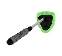 Hohopeti Nettoyant Vitre Voiture Multifonction avec Microfibre et Manche Télescopique Brosse Pare-Brise pour Nettoyage Intérieur et Extérieur Anti-buée Hiver