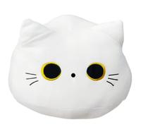 Hohopeti Oreiller Chat Japonais Noir Coussin Adorable pour Bureau Doux Oreiller Câlin Décoratif pour Maison et Fêtes
