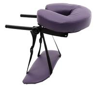 Hohopeti Oreiller de Massage Visage U-forme pour Salon de Beauté Appui-tête Confortable PU Résistant pour Lit et Table de Massage Accessoire pour Praticien en Thérapies Manuelles